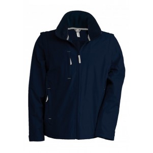 BLUSÃO IMPERM. C/ MANGAS AMOVIVEIS AZUL K639 